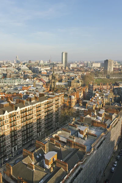 Uitzicht vanaf de kathedraal van westminster. — Stockfoto