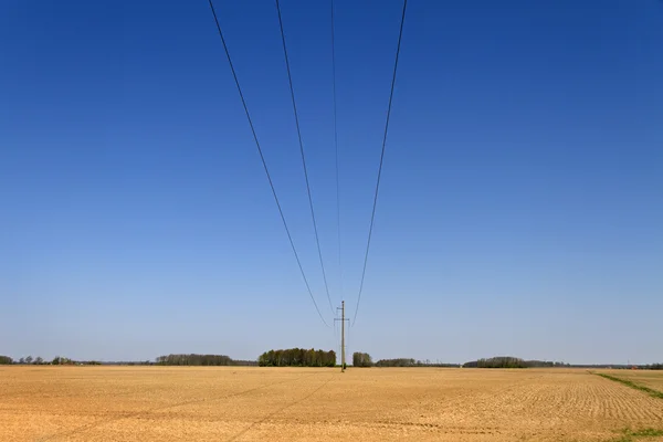 Linha eléctrica . — Fotografia de Stock