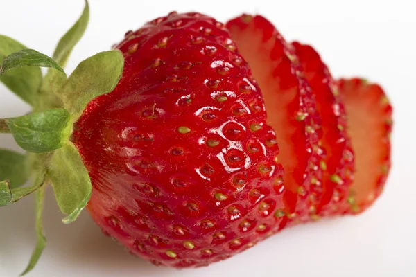 Red ripe strawberry. — Stock Photo, Image