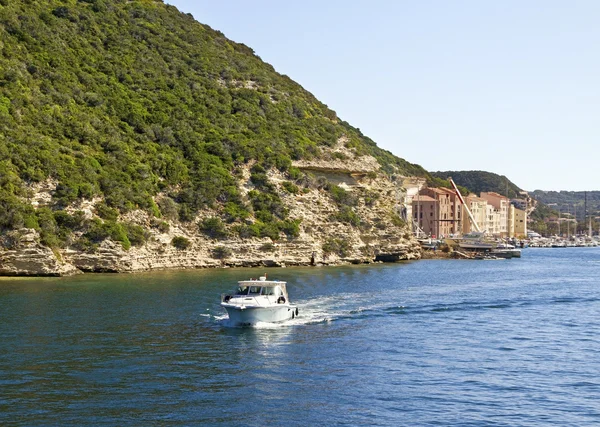 Vista sul Bonifacio . — Foto Stock