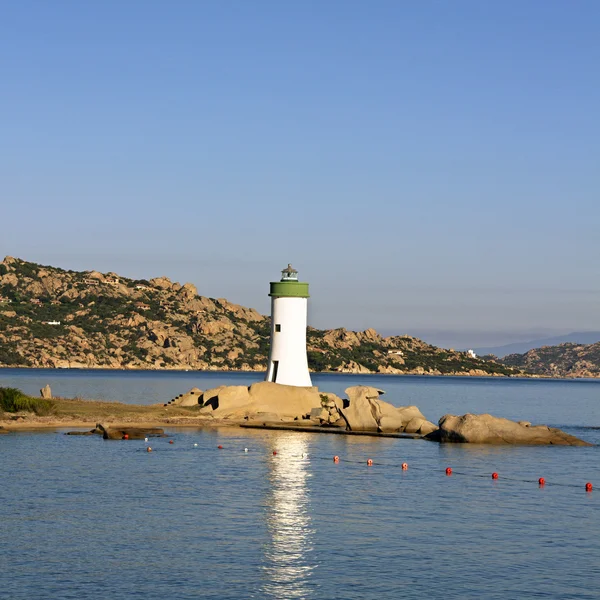 Faro bianco . — Foto Stock