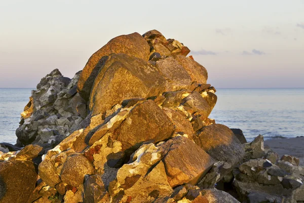 Zonsondergang in Kolka. — Stockfoto