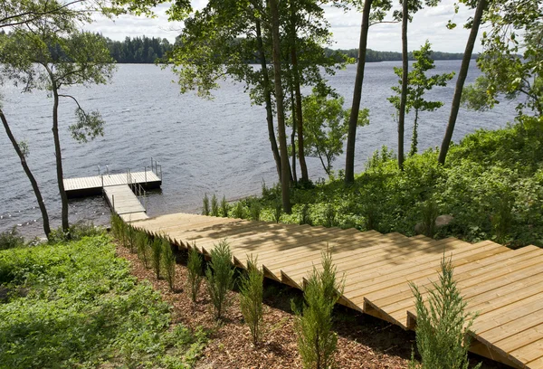 Private pier. — Stock Photo, Image