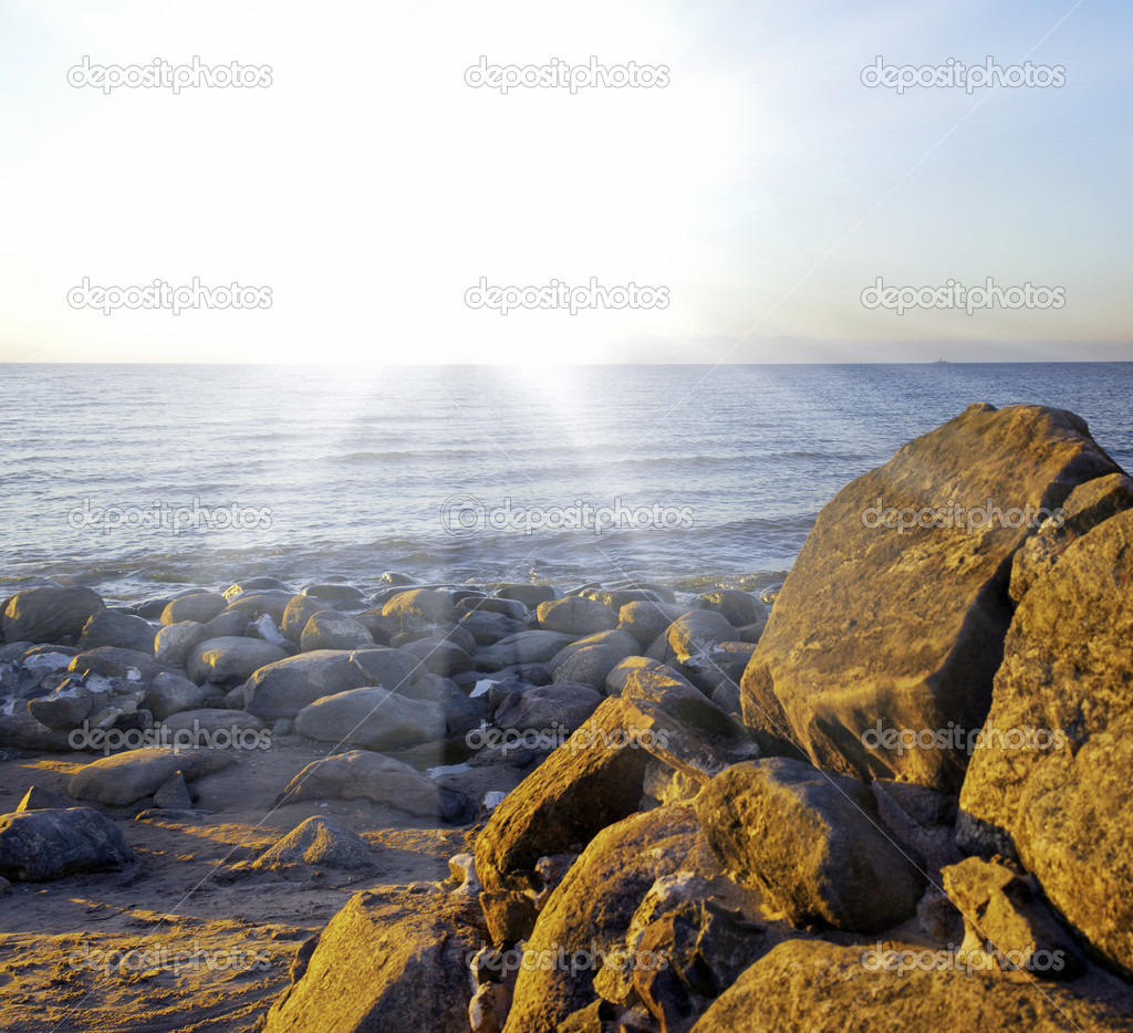 Sunset in Kolka.