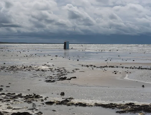 Hochwasser Der Ostseeküste — Stockfoto