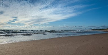 Baltık sahili manzarası.
