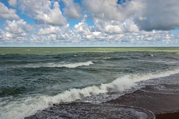 Άποψη Της Κυματώδους Βαλτικής Θάλασσας — Φωτογραφία Αρχείου