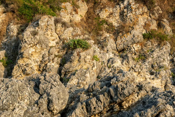 Uitzicht Steenkust Van Het Eiland Griekenland — Stockfoto