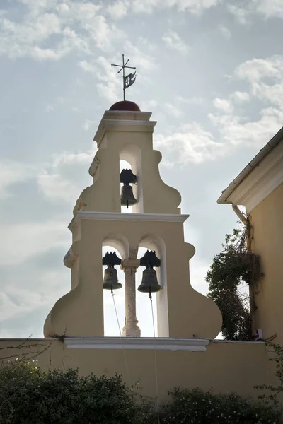 Utsikt Över Klocktornet Klostret Grekland — Stockfoto