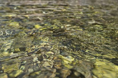 Deniz su yüzeyinde Ripples.