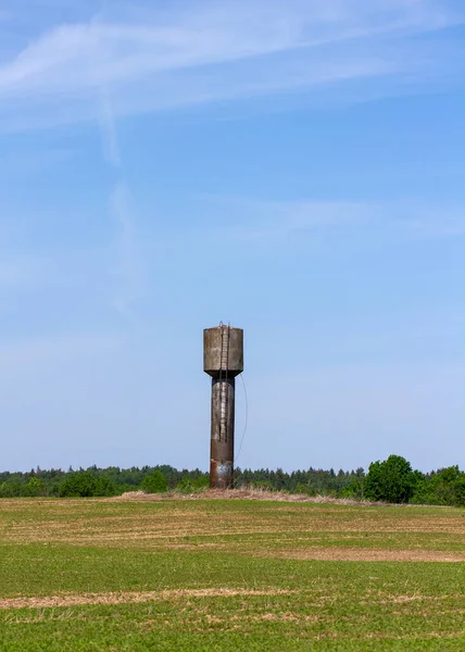 Pohled Starou Vodní Věž Poli — Stock fotografie