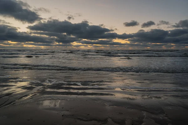 Akşamları Baltık Denizi Manzarası — Stok fotoğraf