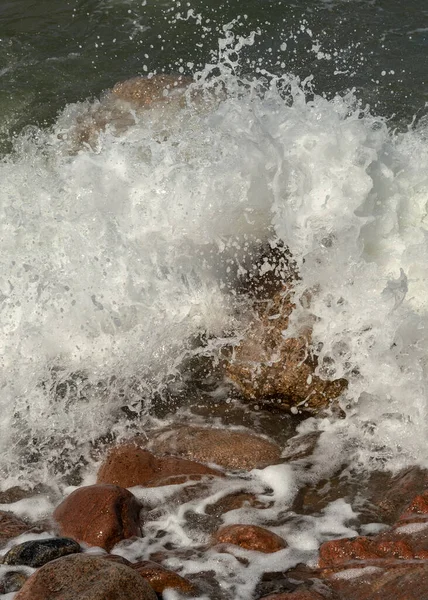 View Water Splashes Sea — Stock Photo, Image