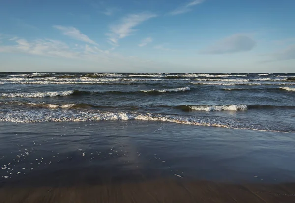 Blick Auf Die Wellen Der Ostsee — Stockfoto