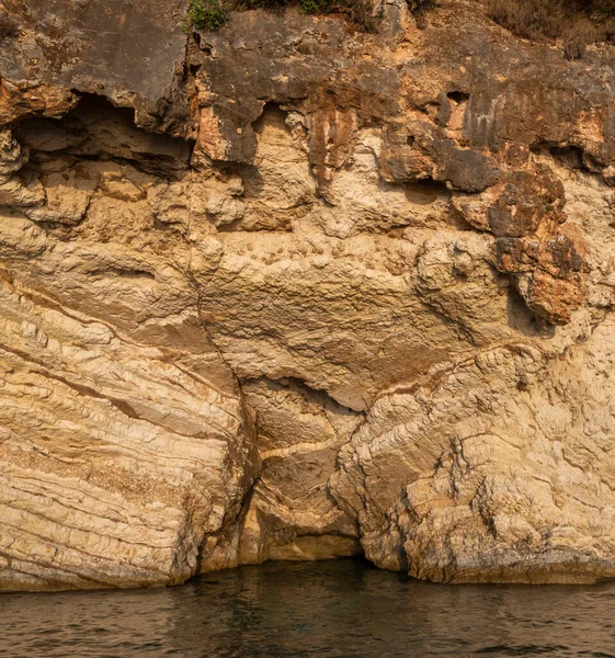 Rocky Cave Greek Island — Stock Photo, Image