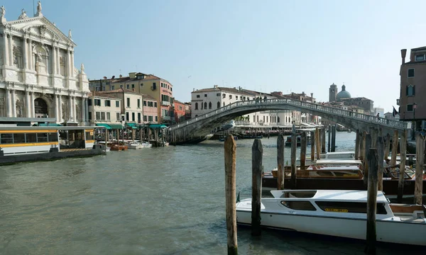 Italy Venice June Venice City Northeast Italy View Canal Bridge — Fotografia de Stock