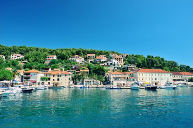 Hvar Adası'nın güzel bay