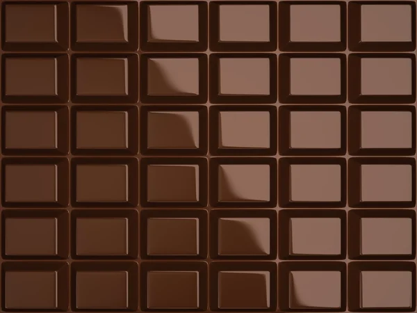 Barra de chocolate — Foto de Stock