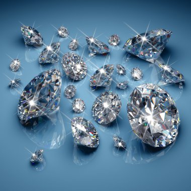 Diamonds clipart