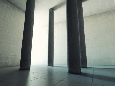 büyük bir salonu mimari tasarım