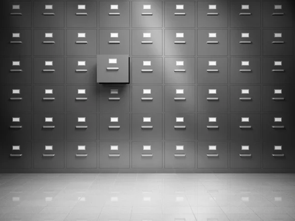 Gabinete de arquivos — Fotografia de Stock