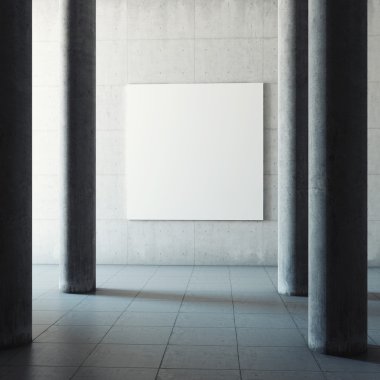 büyük beton Salonu