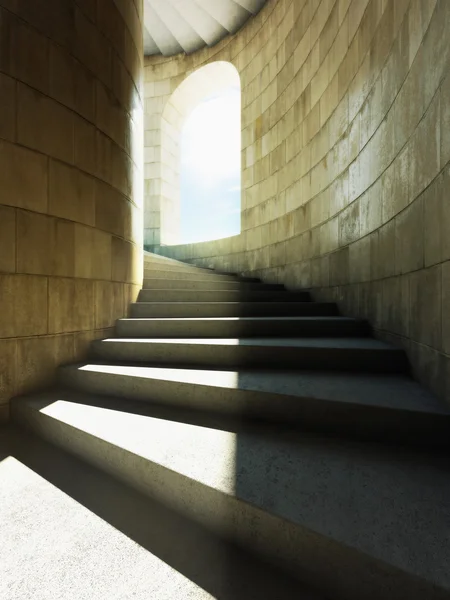 Spiral staircase Stock Photo