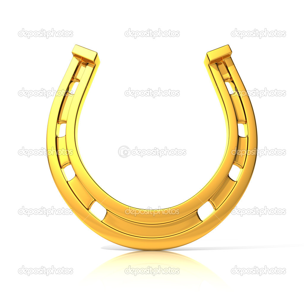 Golden horseshoe Stock Photo by ©Shenki 44262915