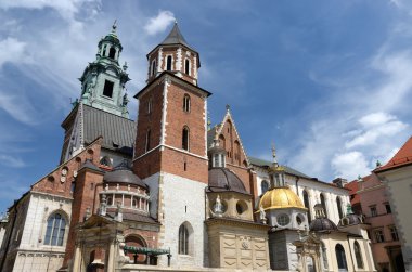 wawel royal castle, krakow, Polonya Gotik wawel Katedrali