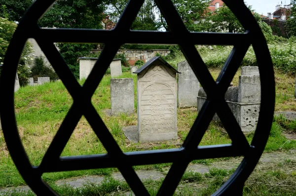 Remuh oder alter jüdischer Friedhof von Krakau, Kazimierz, Polen — Stockfoto