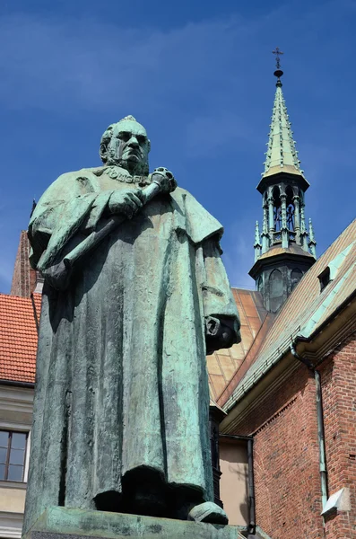 Monument of scientist and professor of Jagiellonian University,Jozef Dietl — Stock Photo, Image