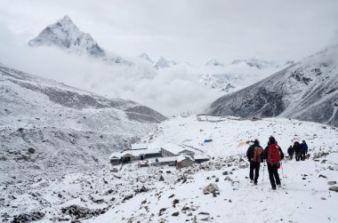 Everest ana kampı trek, gorakshep, nepal