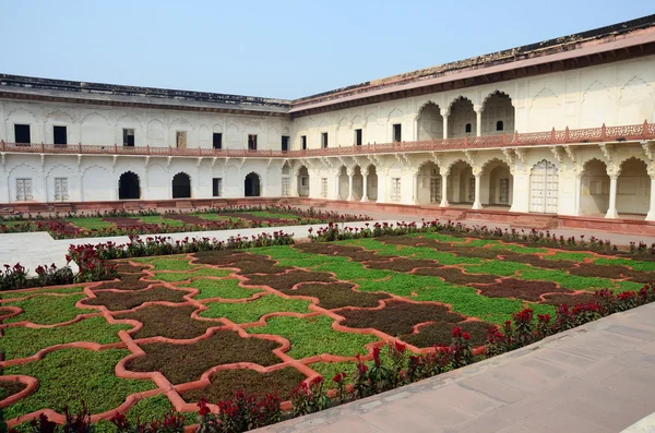 Angoori bagh eller trädgården druvor, Röda fortet i agra, Indien — Stockfoto