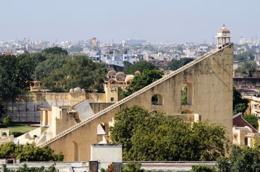 Jantar mantar, ortaçağ Gözlemevi jaipur, Hindistan