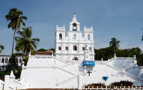 Our Lady of the Immaculate Conception Church, North Goa,Portuguese India — Stock Photo, Image