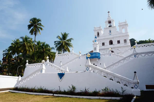 Our Lady of Immaculate Conception Church - North Goa,Panaji,India — Stock Photo, Image