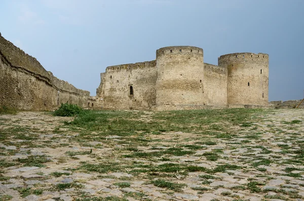 Bastion w starej tureckiej twierdzy akkerman, Ukraina — Zdjęcie stockowe