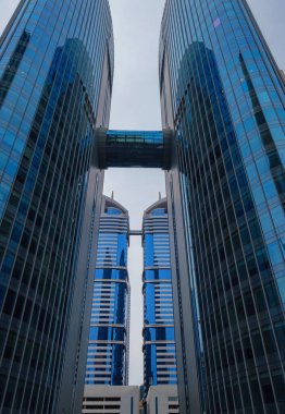 Dubai, BAE 19 Şubat 2021: Dubai Şehir Yürüyüşü