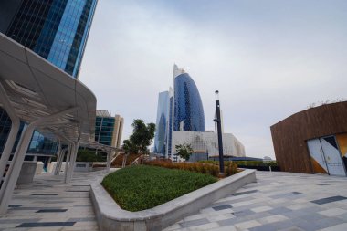 Dubai, BAE 19 Şubat 2021: Dubai Şehir Yürüyüşü