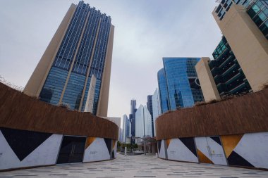 Dubai, BAE 19 Şubat 2021: Dubai Şehir Yürüyüşü