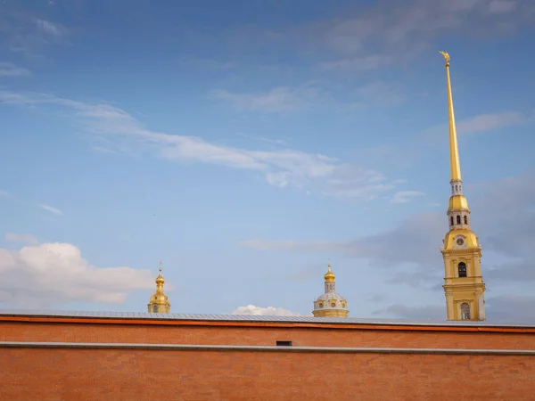 圣彼得堡的彼得-巴甫斯要塞 — 图库照片