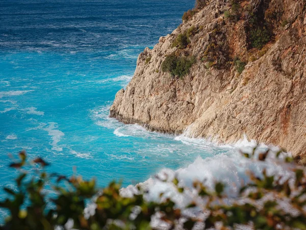 Kaputas plajı, Akdeniz, Kas, Türkiye — Stok fotoğraf