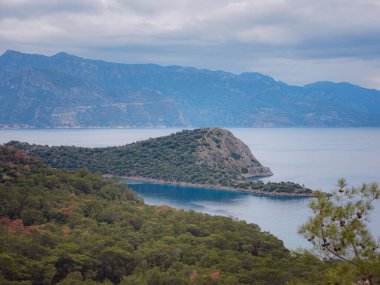Oludeniz, Fethiye, Türkiye 'deki Lagün' e seyahat