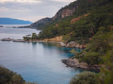 Oludeniz, Fethiye, Türkiye 'deki Lagün' e seyahat