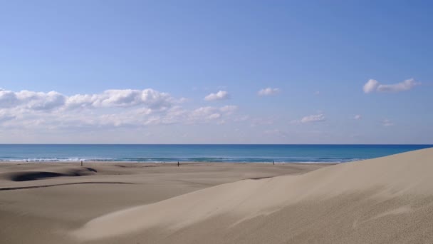 Песчаный пляж Патара. Анталья провинция. Турция — стоковое видео