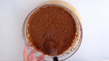 Karışık malzemeler pişirmek için hazırlandı.