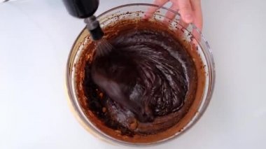 Karışık malzemeler pişirmek için hazırlandı.