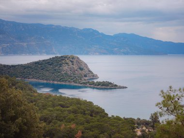 Oludeniz, Fethiye, Türkiye 'deki Lagün' e seyahat