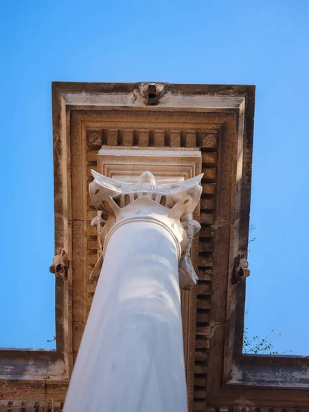 Hadrians gate - popular attraction in old city of Antalya, travel to turkey, old town Kaleci. discover interesting places and popular attractions and walks