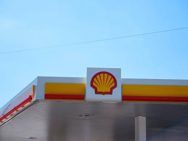 Basel Switzerland July 2022 Royal Dutch Shell Plc Shell Anglo — Stockfoto